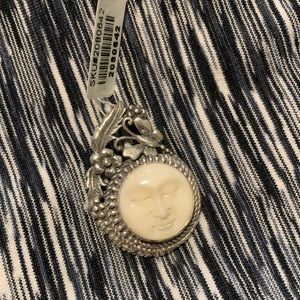 COPY - Bone carved face pendant